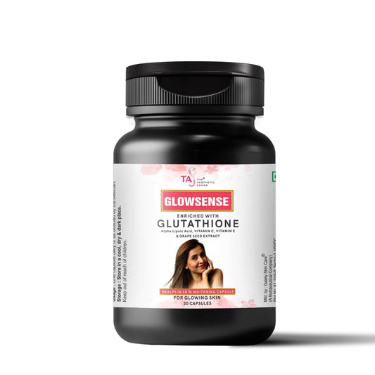 The Aesthetic Sense Glowsense Glutathione- 30 Capsules