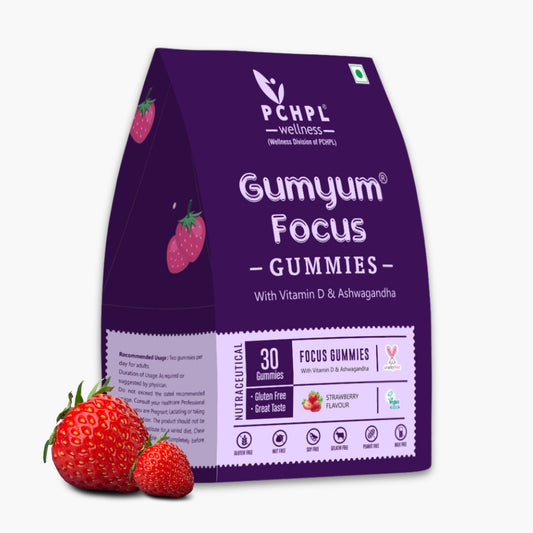 PCHPL wellness Gumyum Focus - 30 Gummies