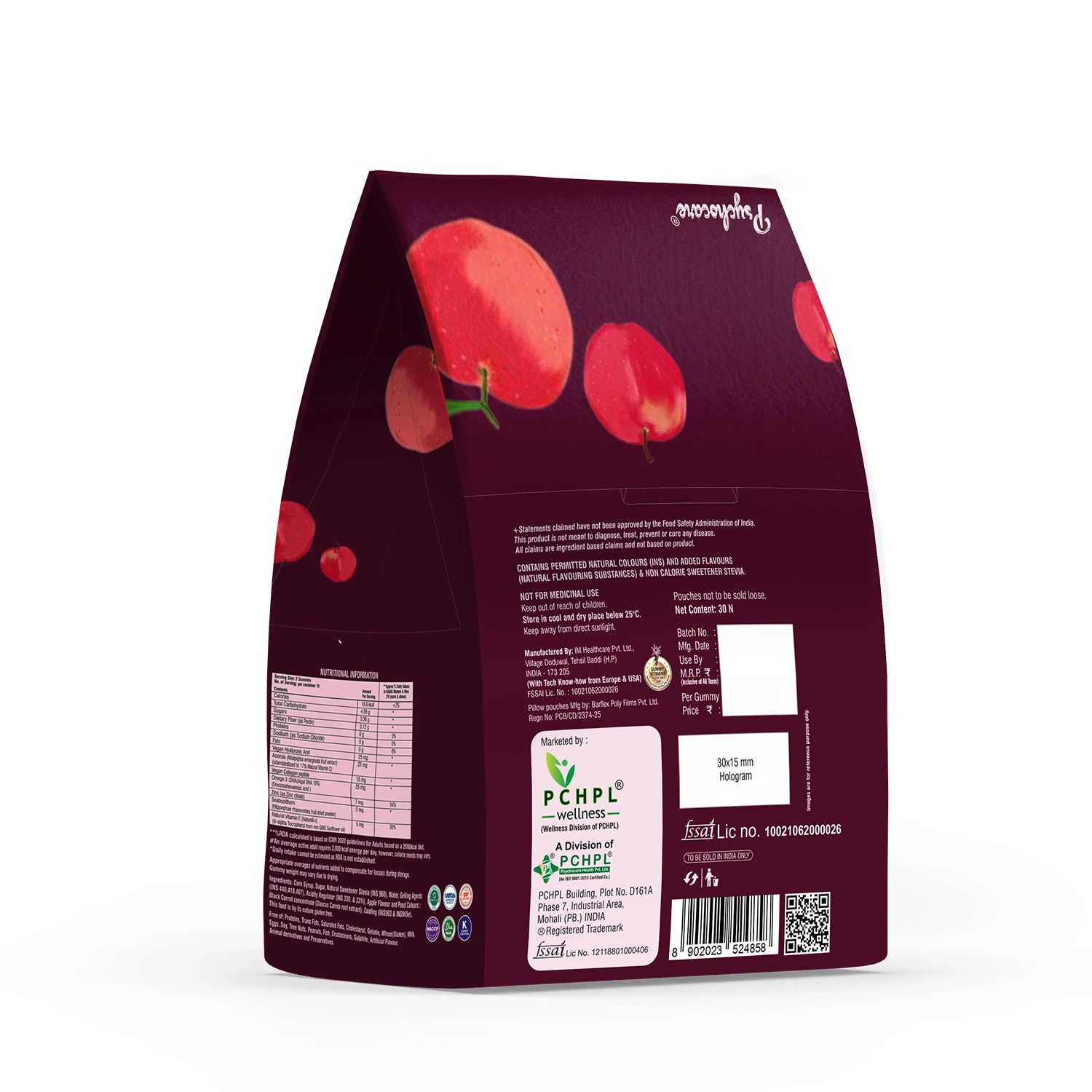 Gumyum Glowskin Gummies | Veg Collagen and Hyaluronic Acid for Healthy skin