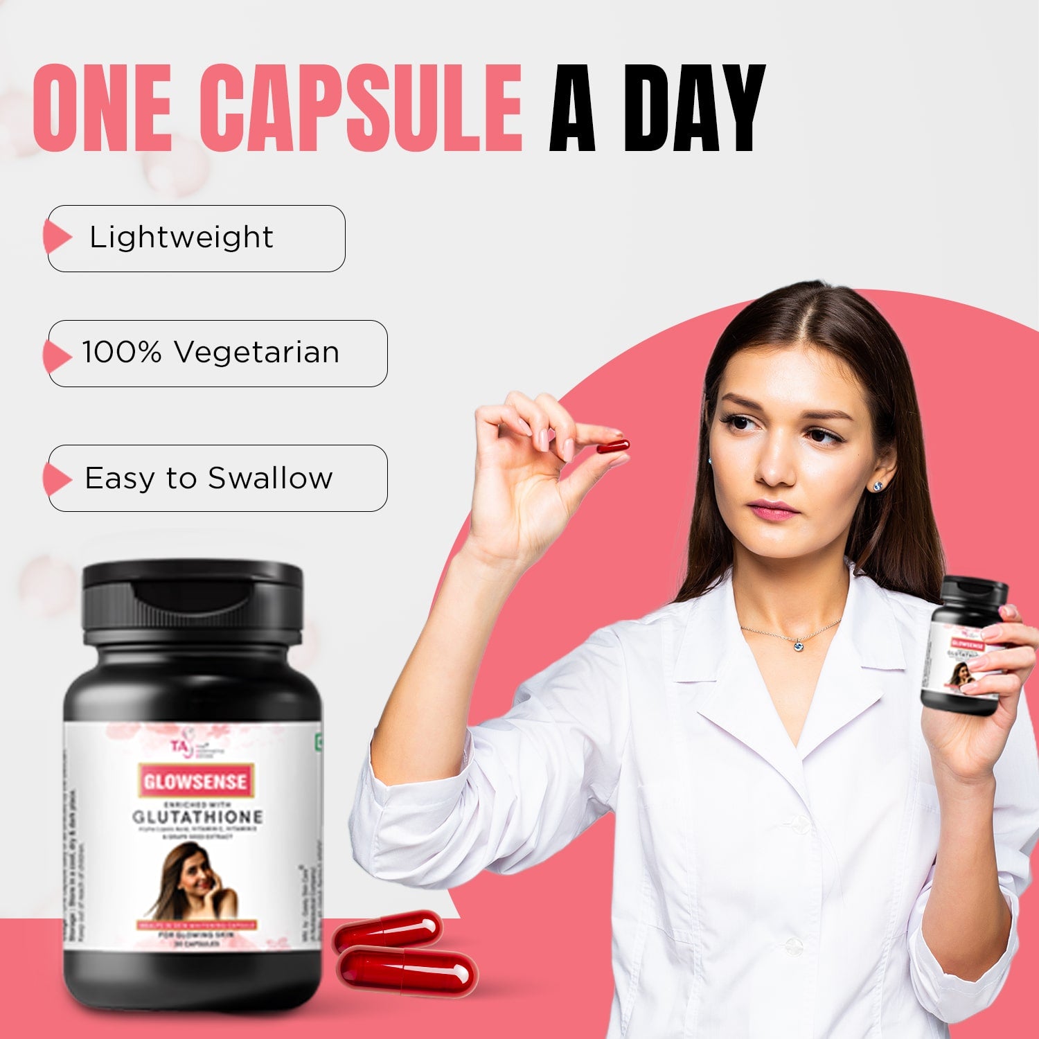 Glowsense Glutathione Capsules | Skin Brightening & Glow Sehatokart Glowsense Glutathione Capsules | Skin Brightening & Glow Sehatokart