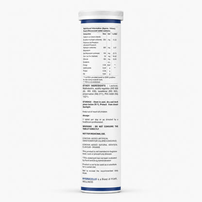 PCHPL wellness Hydracells- 20 Effervescent Tablets