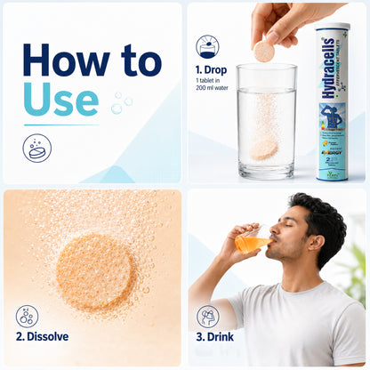 PCHPL wellness Hydracells- 20 Effervescent Tablets
