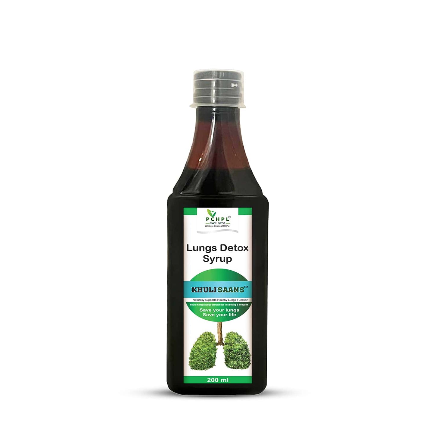 PCHPL wellness Khuli Saans Ayurvedic Lung Detox Syrup 200ml