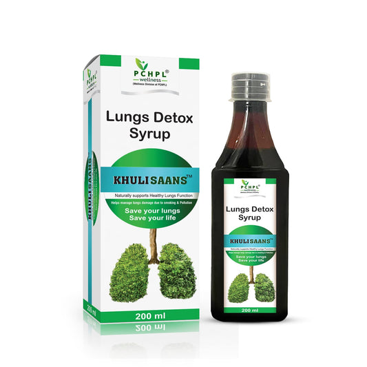 PCHPL wellness Khuli Saans Ayurvedic Lung Detox Syrup 200ml