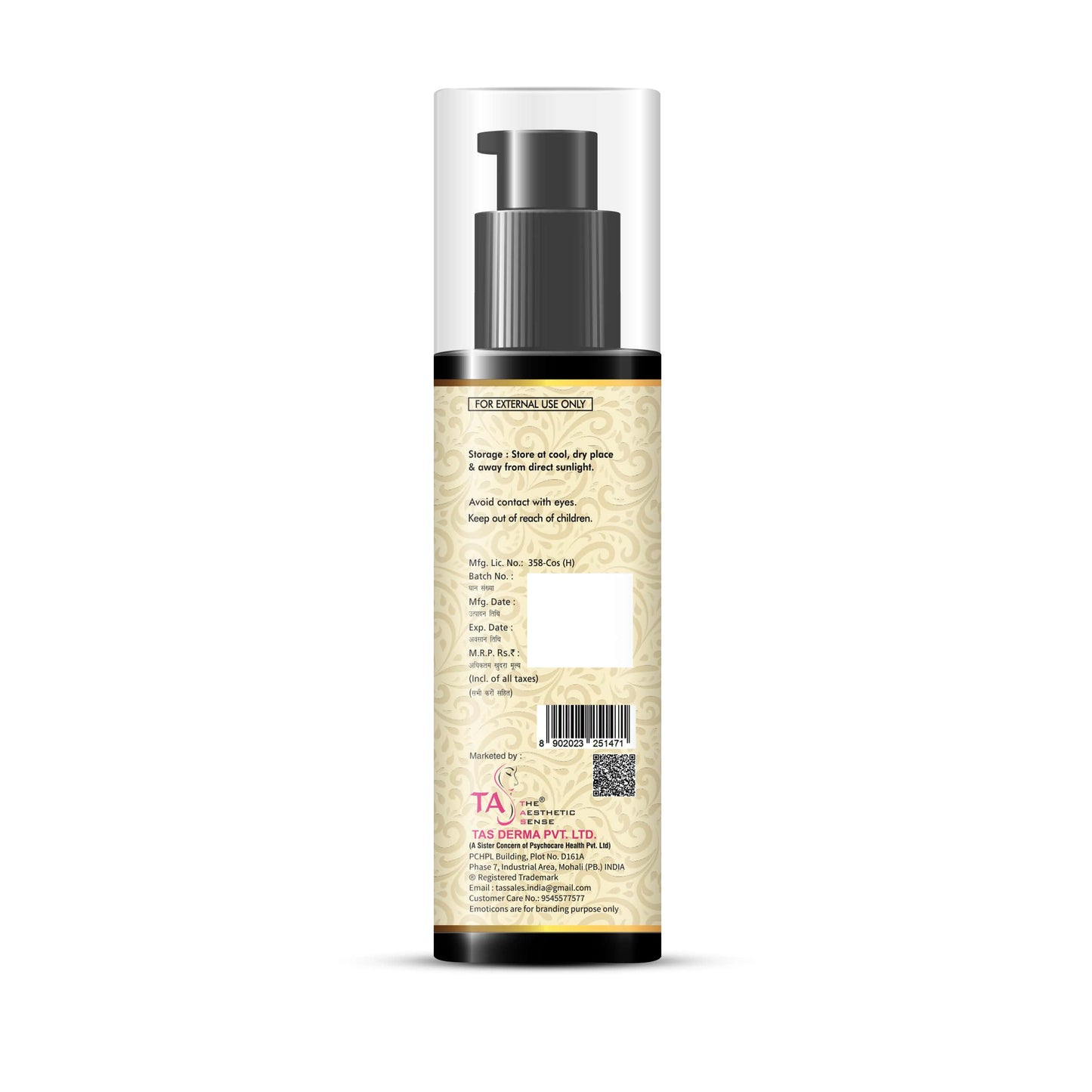 The Aesthetic Sense Mintasense Plus Hair Growth Serum- 100ml