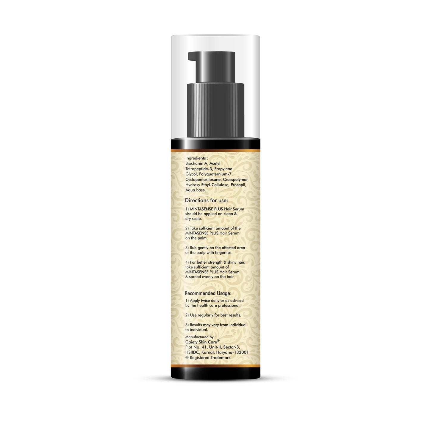 The Aesthetic Sense Mintasense Plus Hair Growth Serum- 100ml