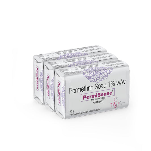 The Aesthetic Sense Permi Sense Medicated Soap 75gm (3 Pack)