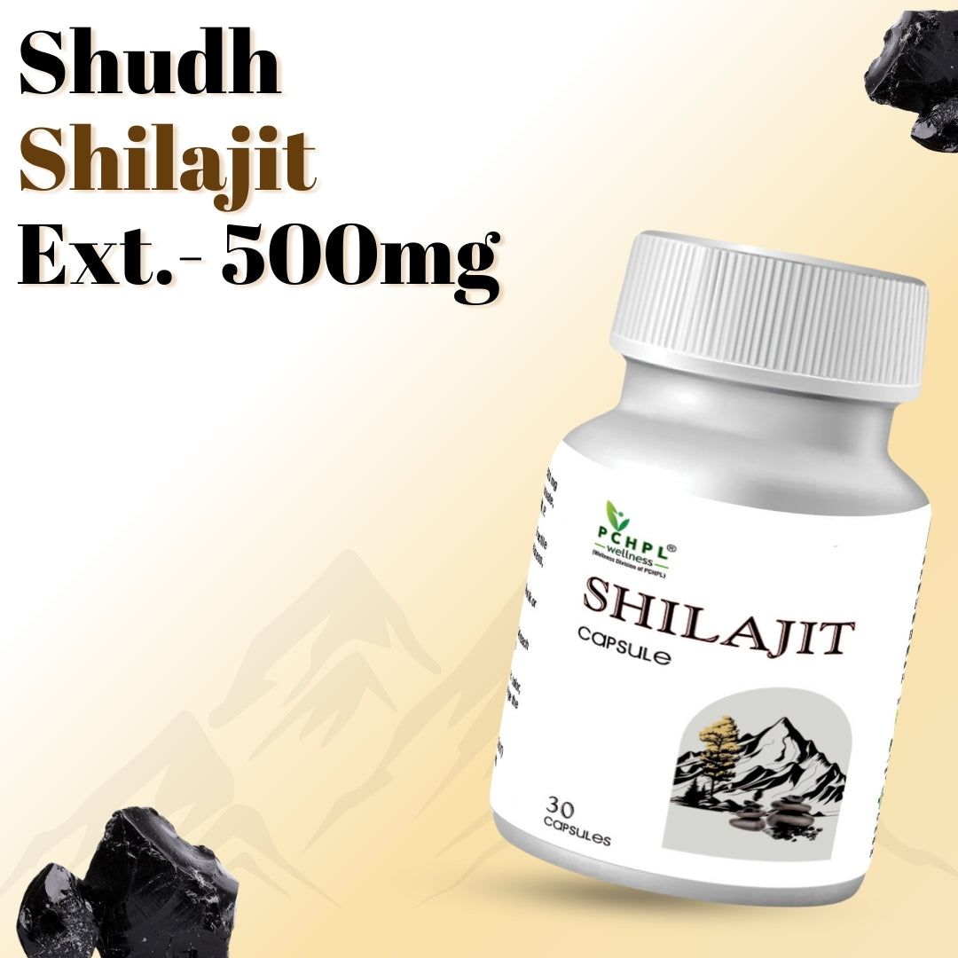 PCHPL wellness Shilajit for Men & Women-30 Capsules