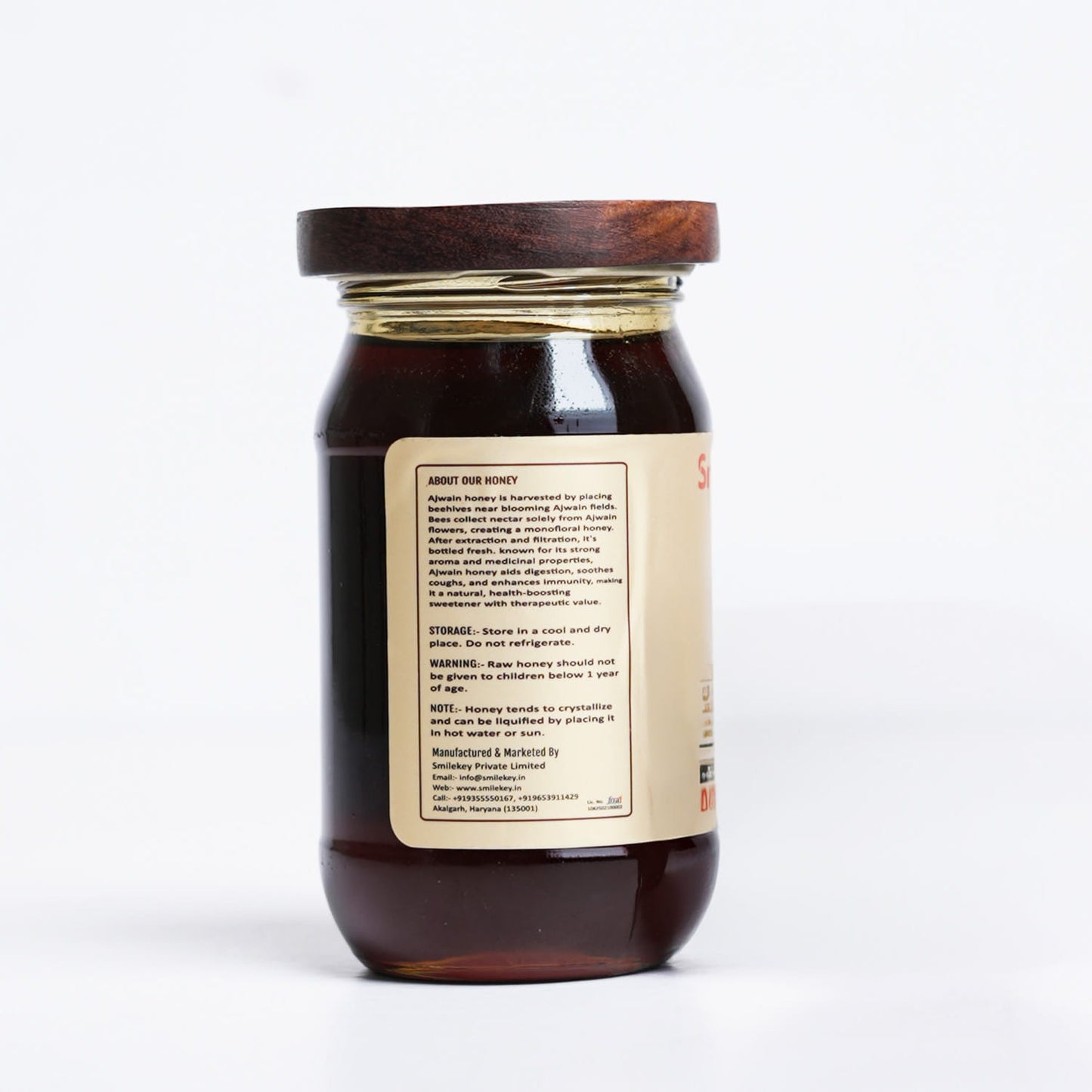Smilekey Ajwain Honey back