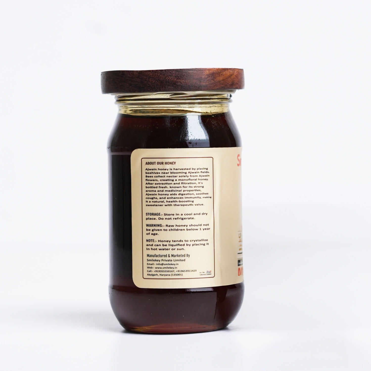 Smilekey Ajwain Honey back