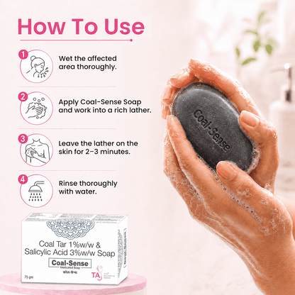 how to use coal sense medicated soap