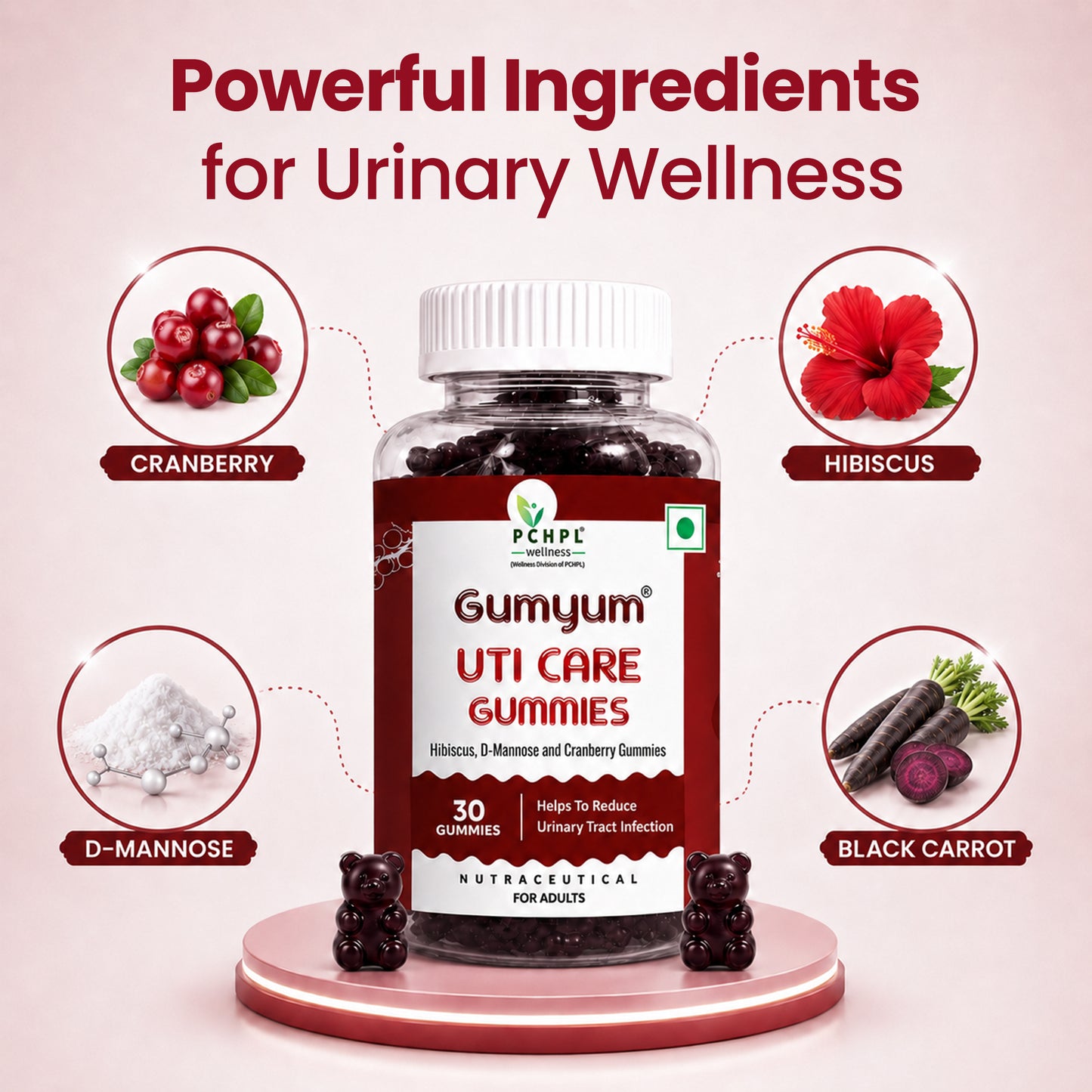 UTI care gummies