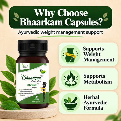 Bhaarkam- 30 Ayurvedic Weight Loss Capsule