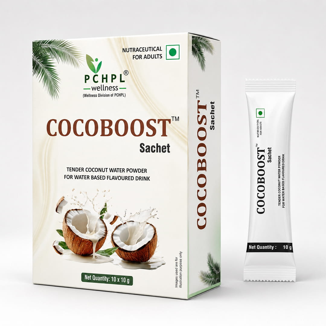 cocoboost sachet coconut water powder