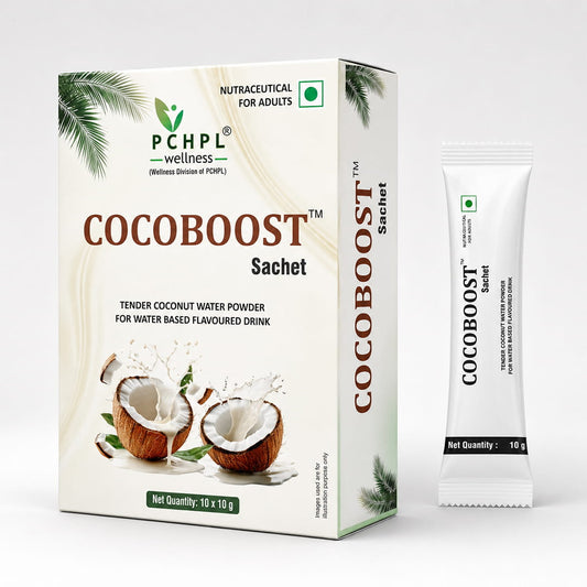 cocoboost sachet coconut water powder