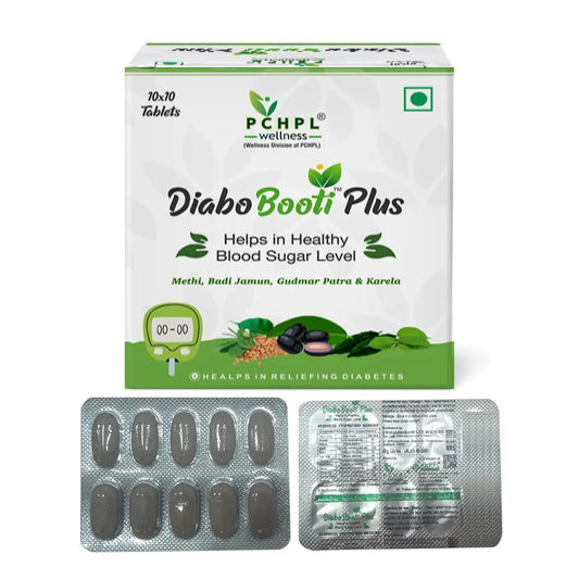 DiaboBooti Plus 100 Ayurvedic Tablets For Sugar Levels | Sehatokart