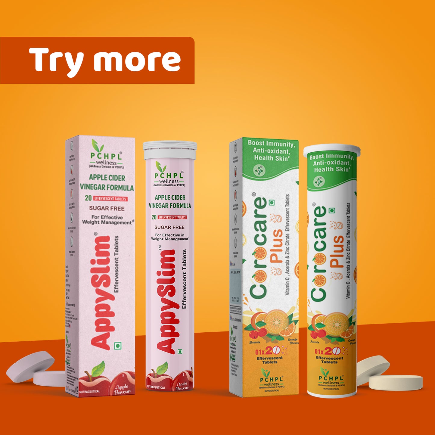 PCHPL wellness Hydracells- 20 Effervescent Tablets