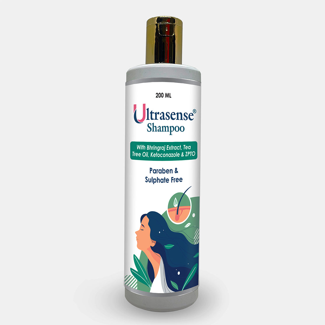 Ultrasense shampoo - For Soft, Silky, and Healthy Looking Hair