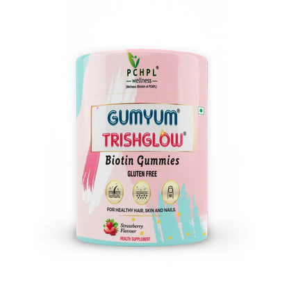 Gumyum Trishglow Biotin Gummies | Sehatokart
