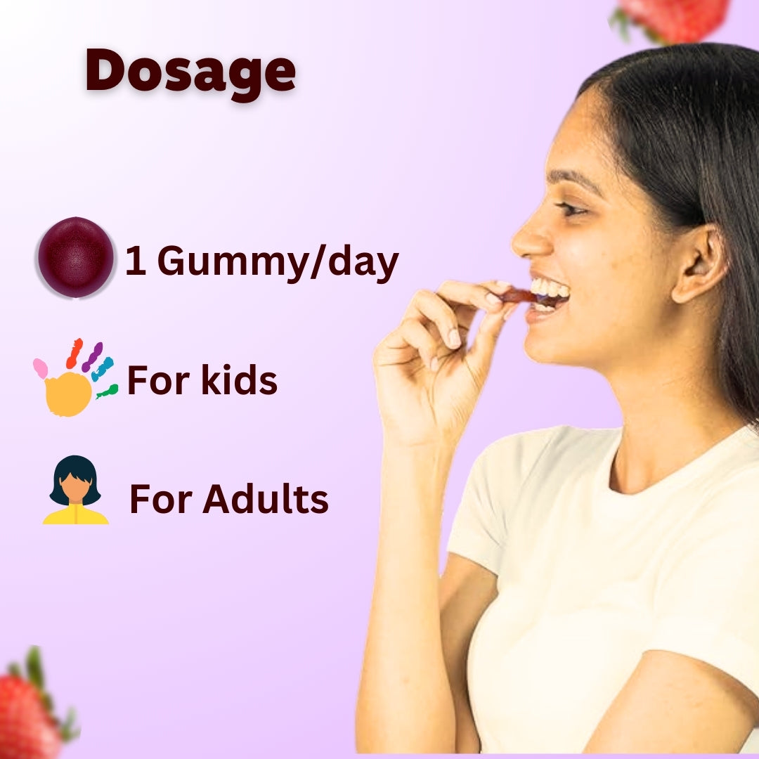 PCHPL wellness Gumyum Focus - 30 Gummies