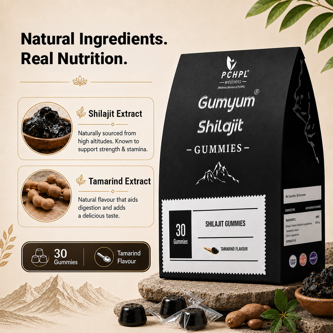 natural ingredients real nutrition gumyum shilajit gummies