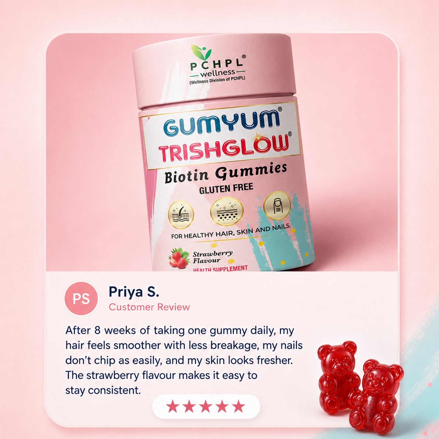 gumyum trishglow botin gummies
