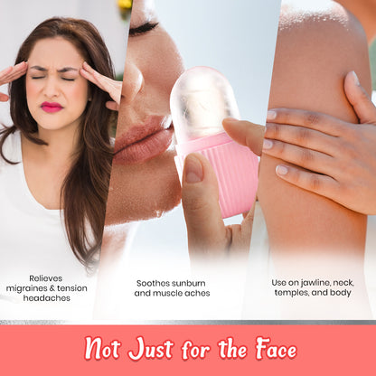 Just Awe Ice Roller Cooling Facial Massager