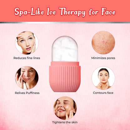 Just Awe Ice Roller Cooling Facial Massager