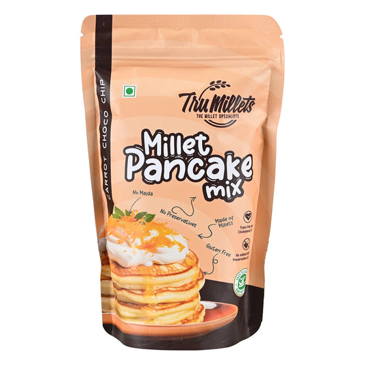Millet Carrot Choco chip Pancake Pack of 2