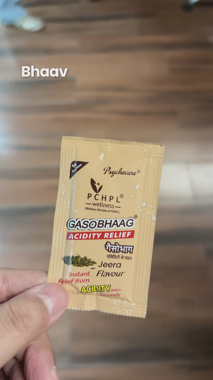 Gasobhaag Instant Acidity Relief - 50 Sachets