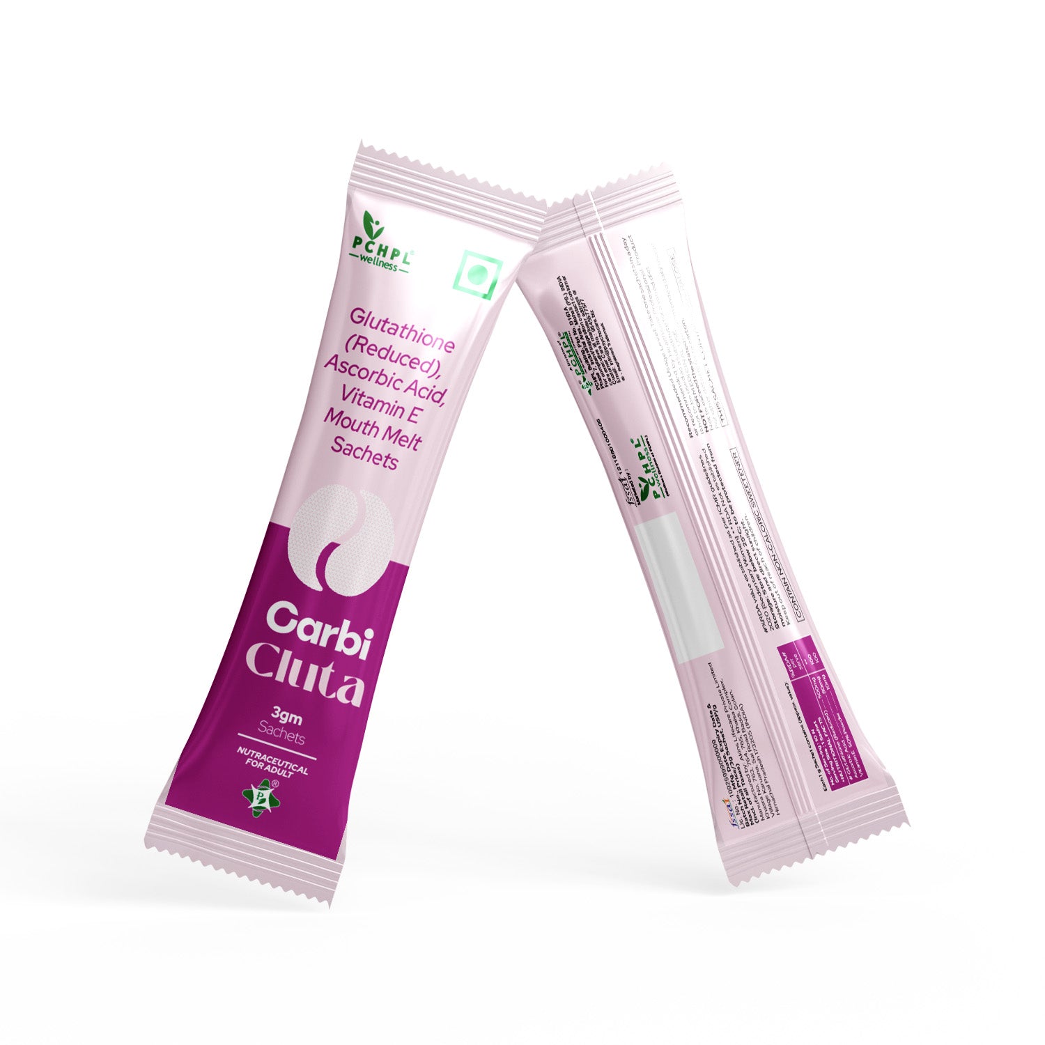 carbi cluta glutathione mouth melt sachet