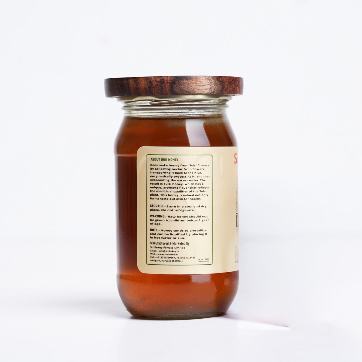 smilekey tulsi honey back