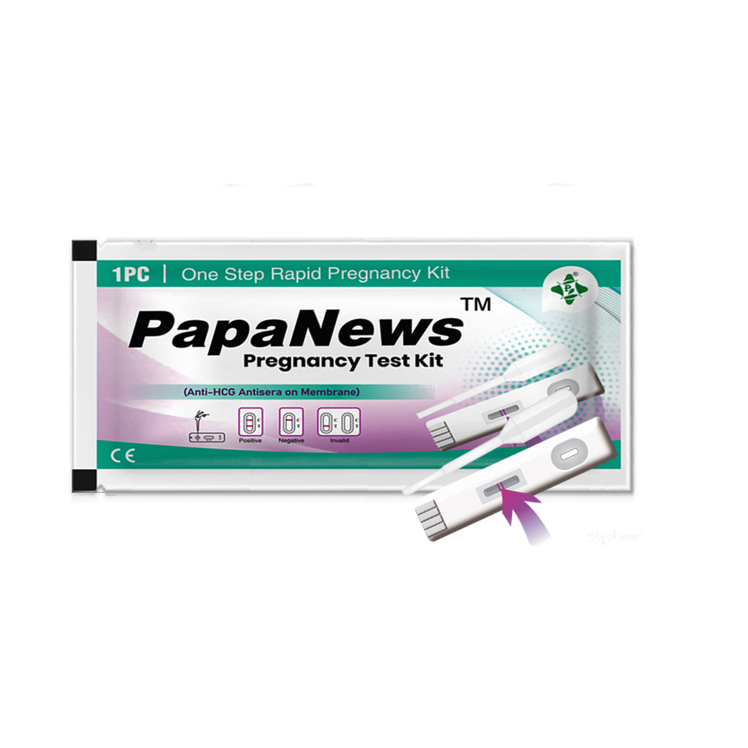 PCHPL Papanews Pregnancy Test Kit - 3 Pack | One-Step Urine HCG Test Strips | Accurate, Fast & Reliable Results at Home | Easy Early Detection